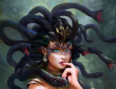 the medusa art.